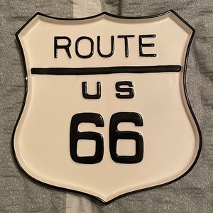 Route 66 plate